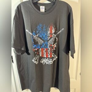 Veteran Graphic Black T-Shirt